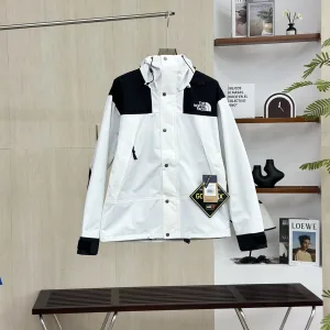 Designer North Windproof Jacket White