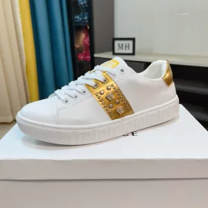 Luxury High Quality Versace Cowhide Casual Shoes