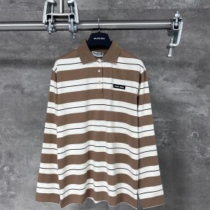 High Quality Luxury Miu Miu Cotton Long Sleeves