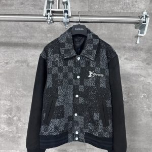 High Quality Luxury Louis Vuitton Leather Jacket For Spring