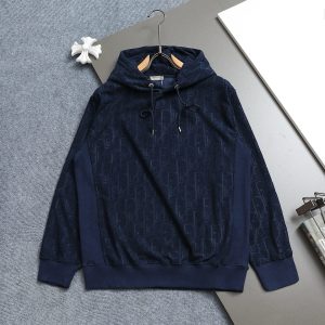 High Quality Luxury Dior Jacquard Hoodies For Spring