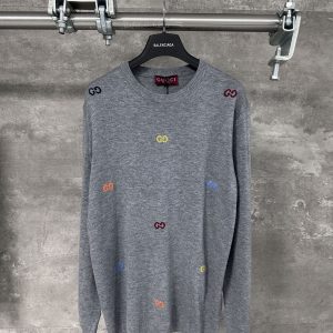 Luxury Gucci Diamond Long-Sleeved Shirts For Fall