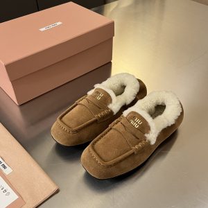 Luxury High Quality Miu Miu Loafers For Fall