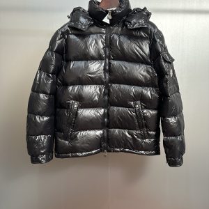 Luxury Moncler Nylon Down Jacket For Winter