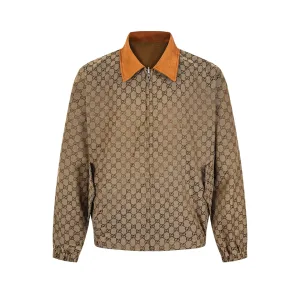 Reps Gucci Outerwear Ash Cotton Jacquard Autumn Winter