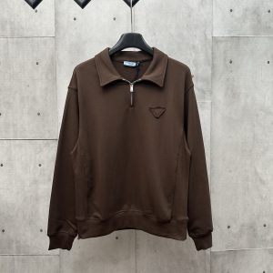 Luxury Prada Cotton Long Sleeves