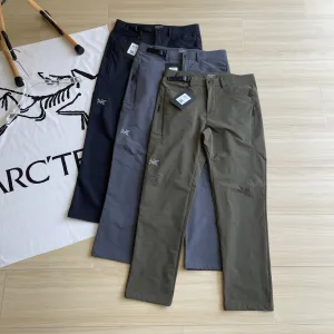 AAA Archaeopteryx Trousers Red Double-Layer Fabric Quick-Drying Autumn Winter And Zippered Pocket