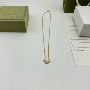 Luxury Van Cleef & Arpels Necklace Yellow Lace