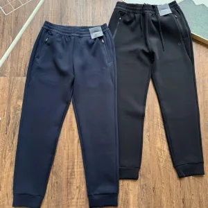 High Quality Fila Sweatpants Red Cotton Clean Lines Adjustable Drawstring Autumn