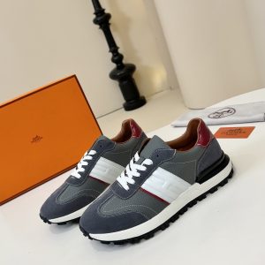 Luxury Aaa Hermès Cowhide Sneakers