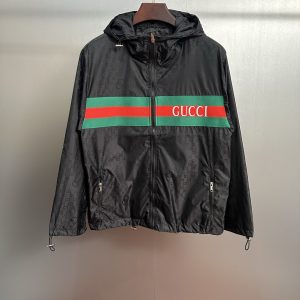 1:1 Gucci Canvas Outerwear