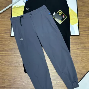 High Quality Luxury Archaeopteryx Long Pants Red Softshell Fabric Quick-Drying Adjustable Drawstring Simple Design Premium Quality Patch