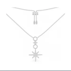 Luxury High Quality Swarovski Necklace Red Lace Understated Luxury