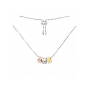 High Quality Reps Swarovski Necklace Red Lace Understated Luxury