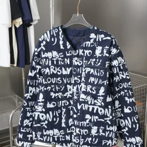 Reps AAA Louis Vuitton Outerwear Ash Denim Winter