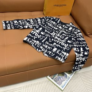 Designer Louis Vuitton Denim Outerwear For Fall
