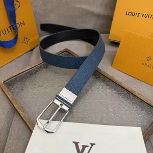 AAA Louis Vuitton Belt Blue