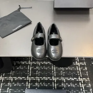 Super Clone Chanel Flat Shoes Wool Suede Autumn Winter