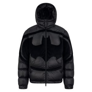 Luxury Moncler Knit Fabric Trench Coat For Winter