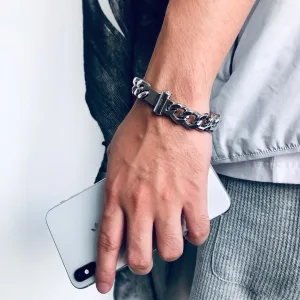 Designer Louis Vuitton Bracelet Silver