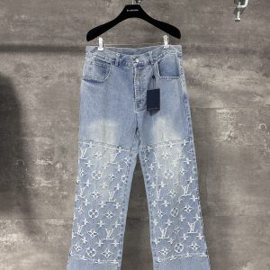 High Quality Louis Vuitton Denim Trousers For Fall