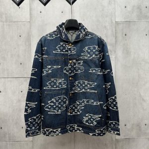 Luxury Louis Vuitton Denim Outerwear