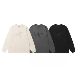 Reps Designer Archaeopteryx Long-Sleeved T-Shirt Red Cotton Pure Professional Outdoor Plastisol Printing