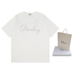 High Quality Aaa Dior Cotton Short-Sleeved Shirts For Winter