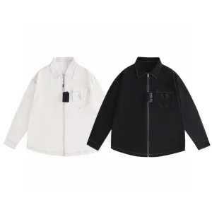 High Quality Super Clone Prada Coat Ash Cotton Silk
