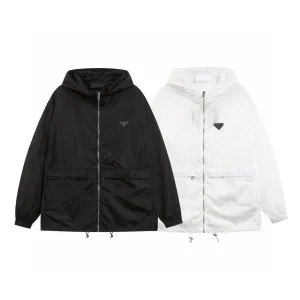 High Quality AAA Prada Coat Ash Silk Summer