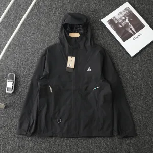 Luxury Nike Outerwear Red Gore-Tex Embroidery Patch