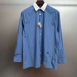 Aaa Loewe Cotton Long-Sleeved Shirt