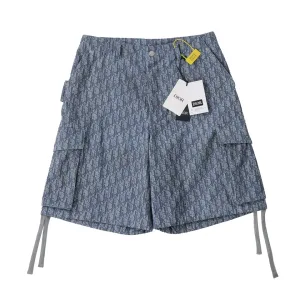 Luxury Super Clone Dior Shorts Cotton Twill
