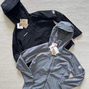 Super Clone Mammut Coat Red Autumn Side Pockets