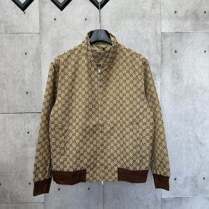 1:1 Gucci Canvas Outerwear