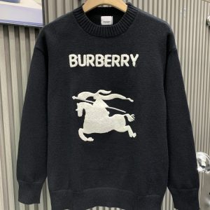 1:1 Luxury Burberry Cashmere Long-Sleeved Sweater For Autumn
