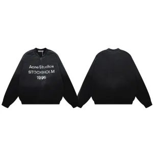 Reps Acne Studios Jacket Red Cotton Pure Denim