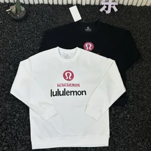 Super Clone Lululemon Hoodie Red Cotton Easy To Match Autumn Winter And