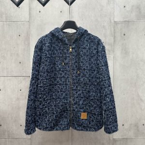 Designer Louis Vuitton Denim Jacket For Autumn