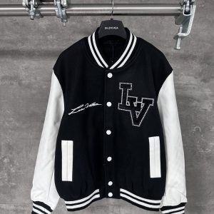1:1 Luxury Louis Vuitton Faux Leather Outerwear For Autumn