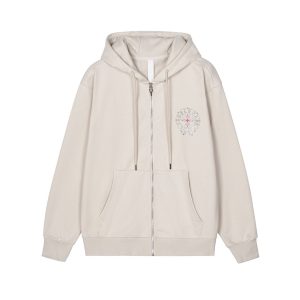 Luxury Chrome Hearts Calfskin Hoodies For Autumn