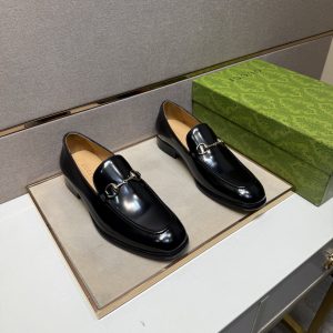 Designer Luxury Gucci Cowhide Leather Shoes