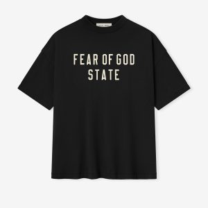Designer Luxury Fear Of God Moss Short-Sleeved T-Shirt For Spring