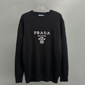 Luxury Designer Prada Cashmere Sweater