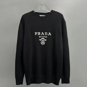Luxury Designer Prada Cashmere Sweater