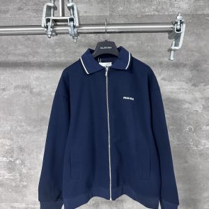Designer Miu Miu Cotton Jacket For Spring