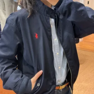 Reps High Quality Ralph Lauren Outerwear Red Cotton Pure Relaxed Fit Embroidery