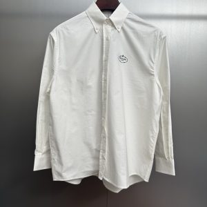 Designer Aaa Prada Cotton Long-Sleeved Shirt