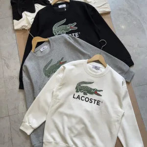 Reps Lacoste Hoodie Ash Cotton Spring Autumn Winter