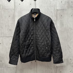 High Quality Luxury Burberry Diamond Jacket For Fall
